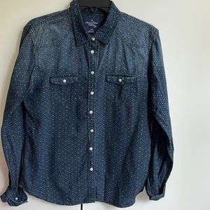 American Eagle denim shirt